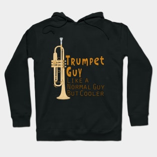 Trumpet Guy Like a Normal Guy But Cooler Hoodie